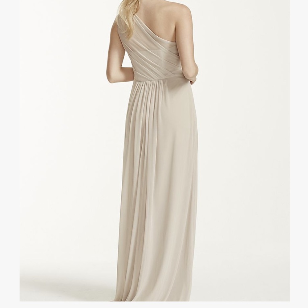 David’s Bridal One Shoulder Formal Dress - Picture 2 of 4